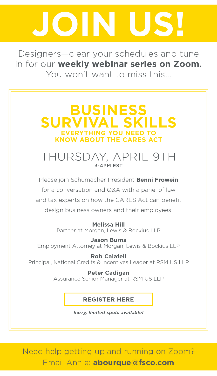 Business Survival Skills: Everything You Need to Know About the CARES Act - News from Laguna Design Center