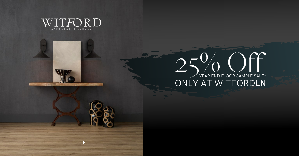 Witford Showroom Overs 25% OFF Floor: Making Room for New Introductions - News from Laguna Design Center