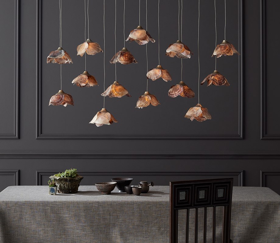 NEW Multi-Drop Pendants by Currey & Co at Witford - News from Laguna Design Center