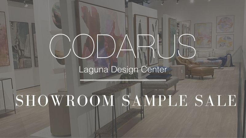 CODARUS Showroom Sample Sale - News from Laguna Design Center