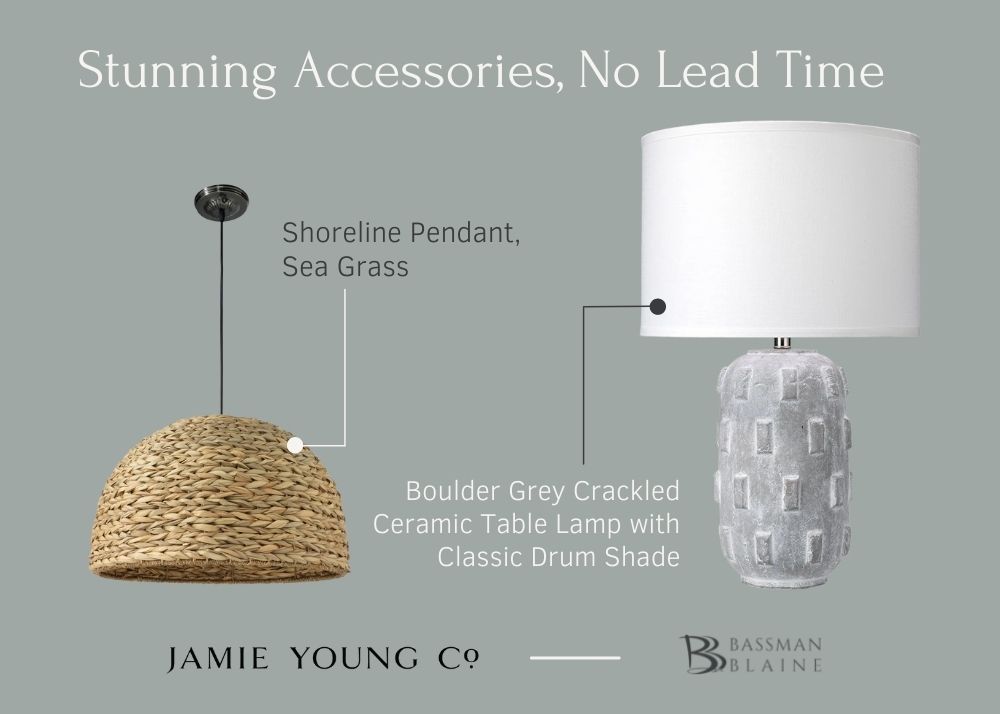 Stunning Jamie Young Co. Accessories, No Lead Time at Bassman Blaine Inc. - News from Laguna Design Center