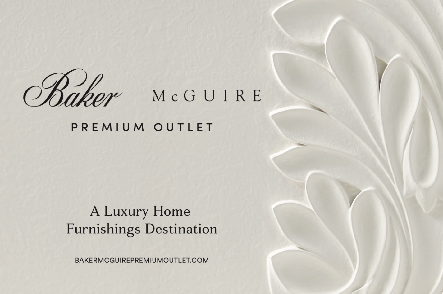 Introducing the Baker | McGuire Premium Outlet at Baker | McGuire - News from Laguna Design Center