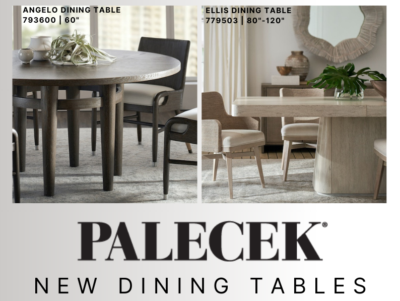 PALECEK | NEW DINING TABLES - News from Laguna Design Center