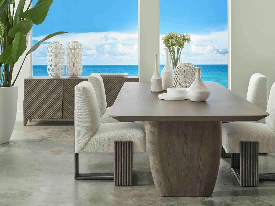 Introducing the Surf Dining Table from The Baker Resort Collection® for McGuire - News from Laguna Design Center