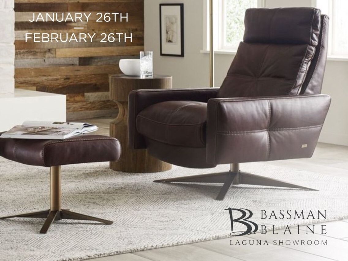 American Leather Choose Your Move Sale at Bassman Blaine - News from Laguna Design Center