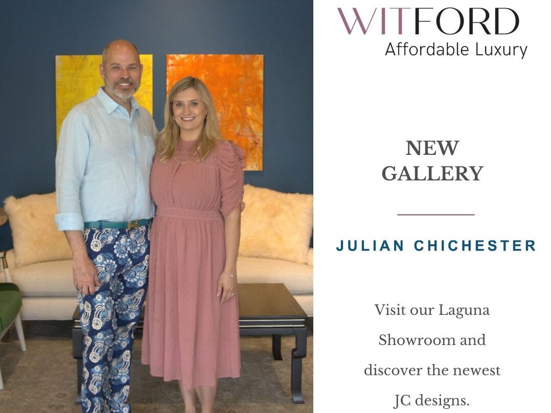 New Julian Chichester Gallery at Witford Laguna Showroom - News from Laguna Design Center