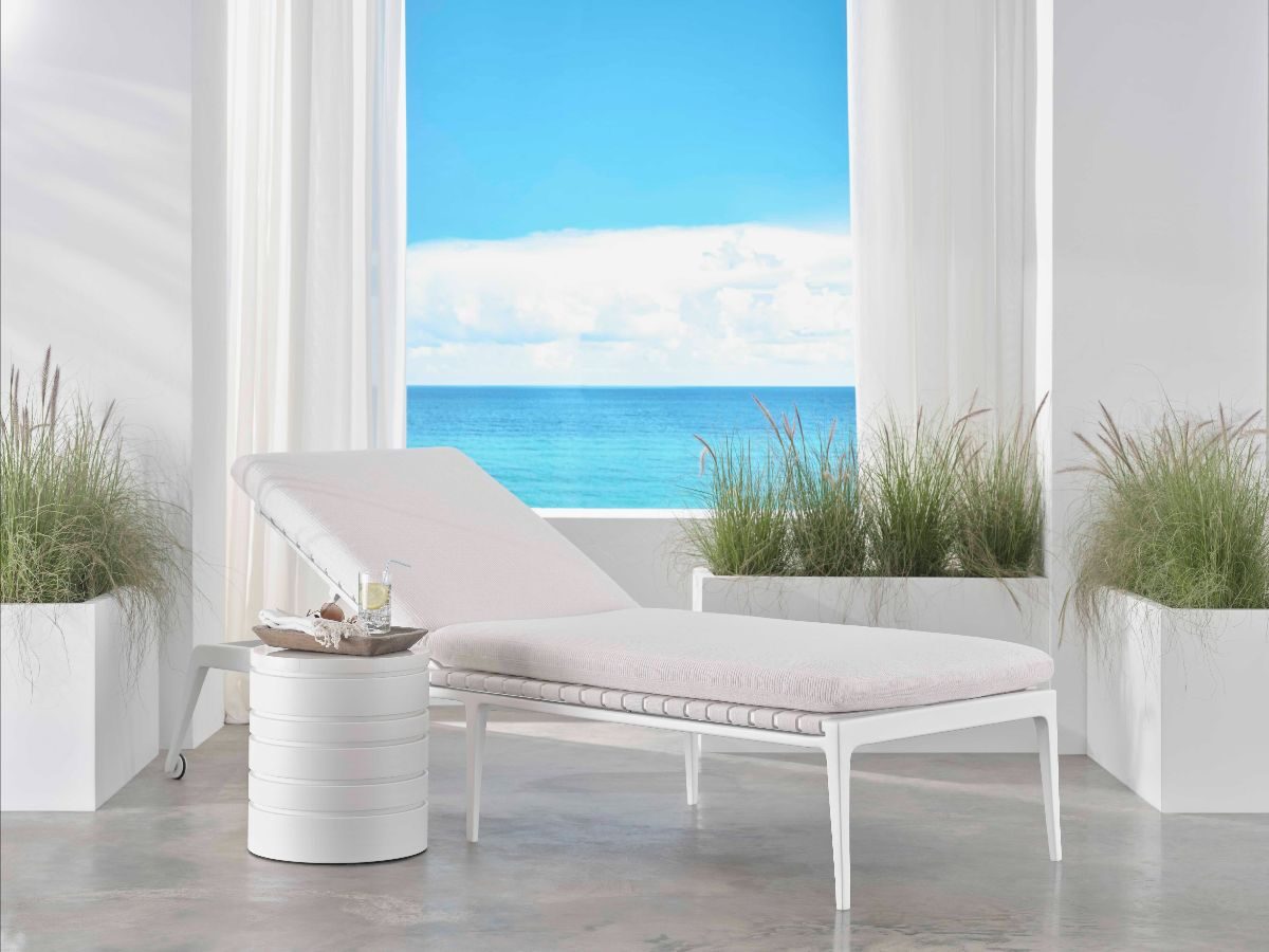 The Phuket Chaise from the Baker Resort Collection® for McGuire – Outdoor - News from Laguna Design Center
